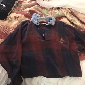 Cropped Guess pull over